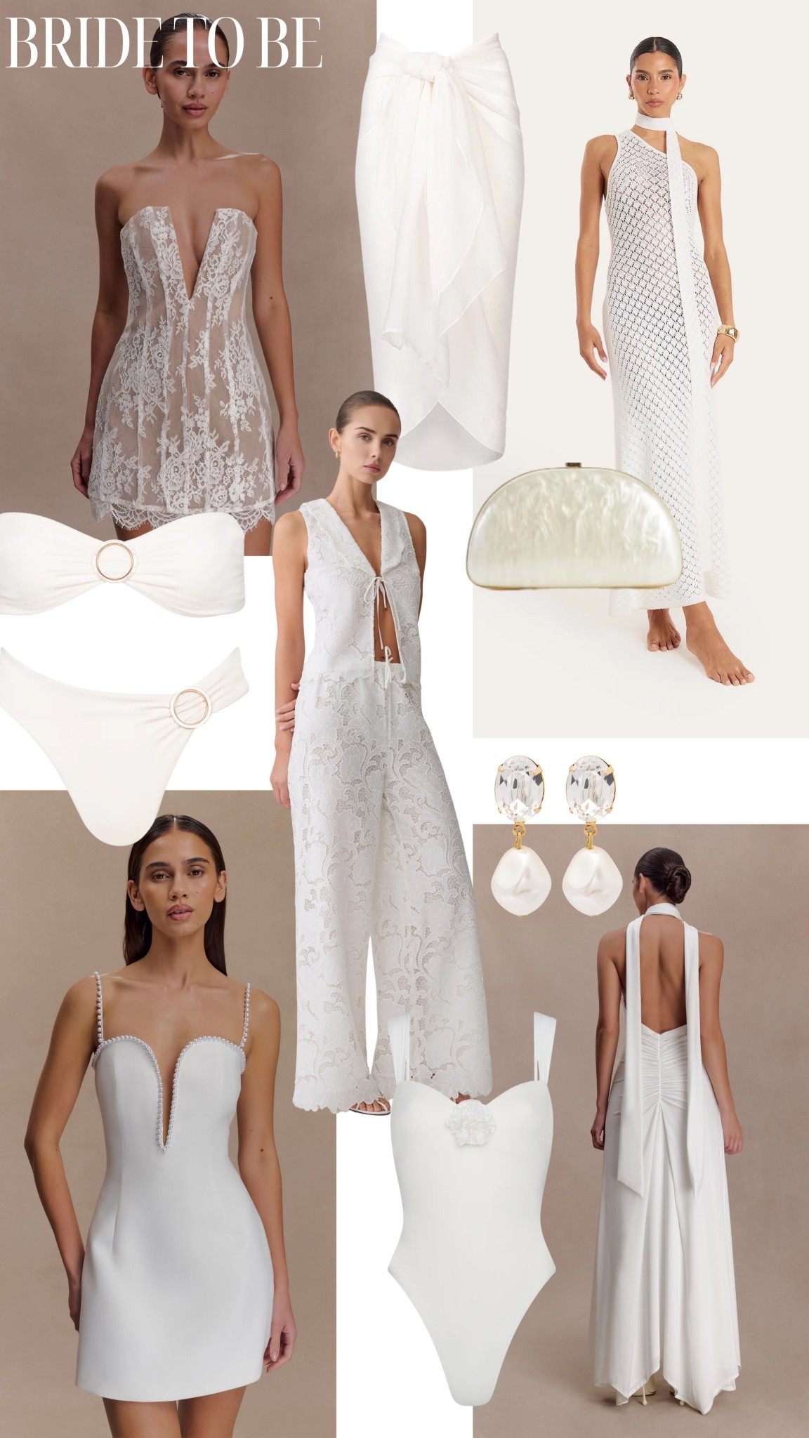 Bride to be bachelorette outfits 👰🏻‍♀️🤍💍✨

Hens, hen do, bridal outfit, bride 

#LTKwedding #LTKstyletip