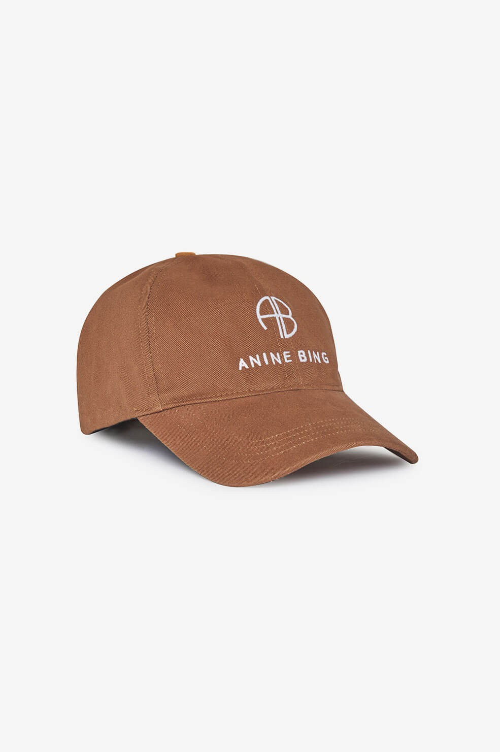 Jeremy Baseball Cap - Dark Camel | Anine Bing