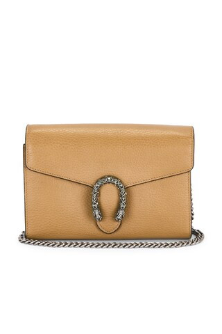Gucci Dionysus Wallet On Chain in Beige | FWRD 