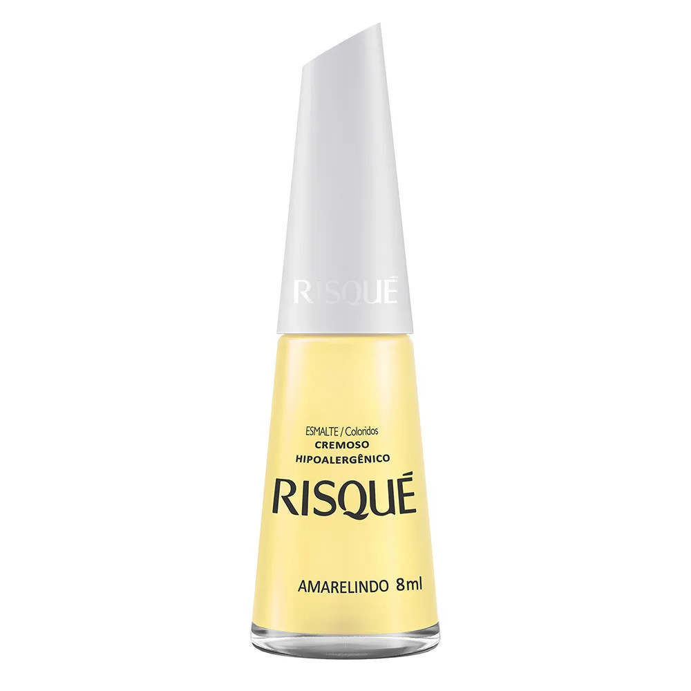 Esmalte Risqué Coloridos Cremosos Amarelindo 8ml 23232-0 | CompraCerta (BR)