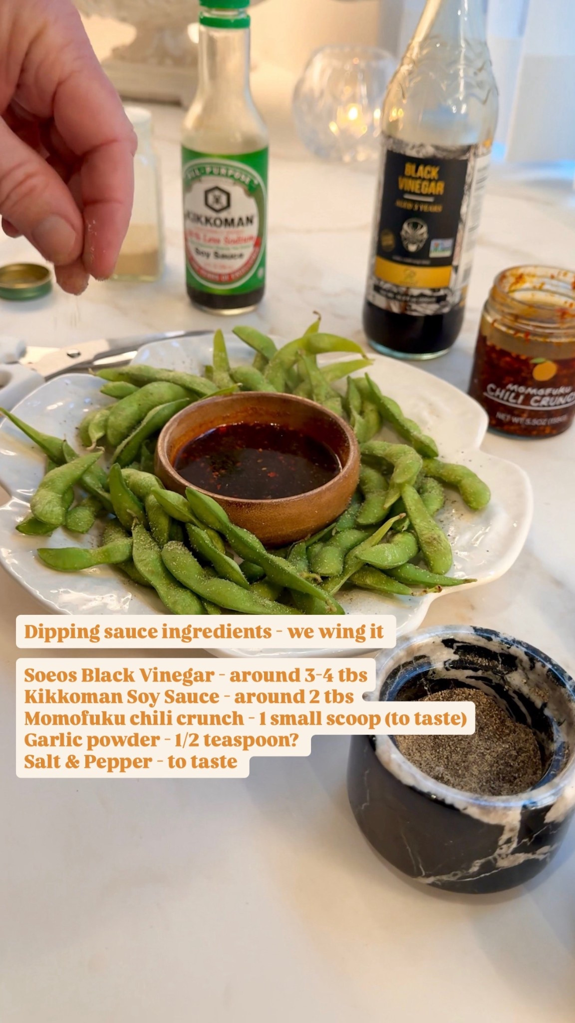We love making a dipping sauce for our edamame, dumplings and pot stickers. 
Delicious! Adding our favorite ingredients below. ❤️

#LTKHome #LTKfoodie