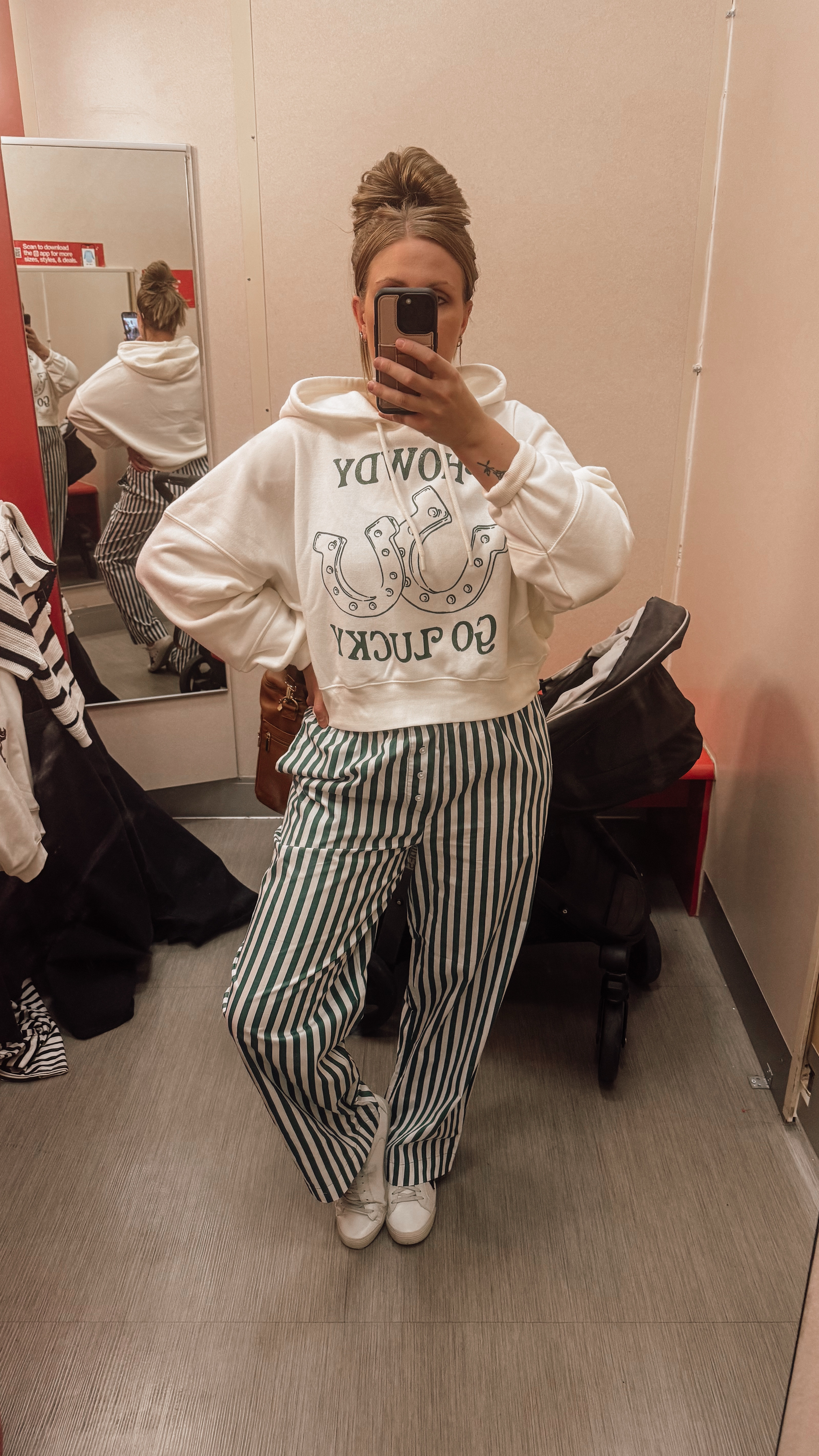 Feeling lucky in my St. Patrick’s Day fit from @Target! 🍀💚 The link to this outfit is in my bio. @targetstyle #StPatricksDay #LuckyOutfit

#LTKStyleTip #LTKFindsUnder50 #LTKSeasonal