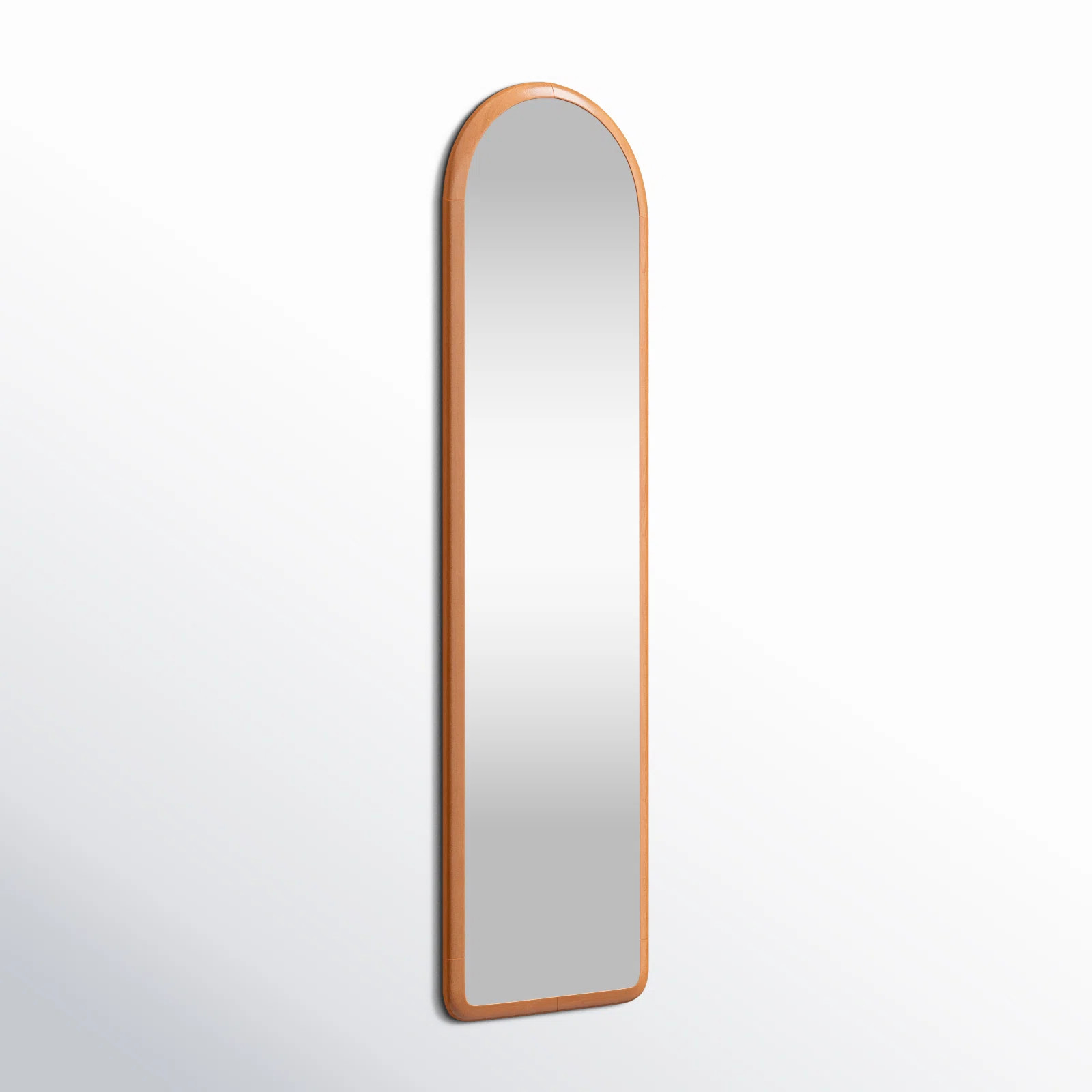 Norphlet Arched Full Length Mirror with Stand, Fully Assembled Dressing Wall-Mounted Mirror | Wayfair North America