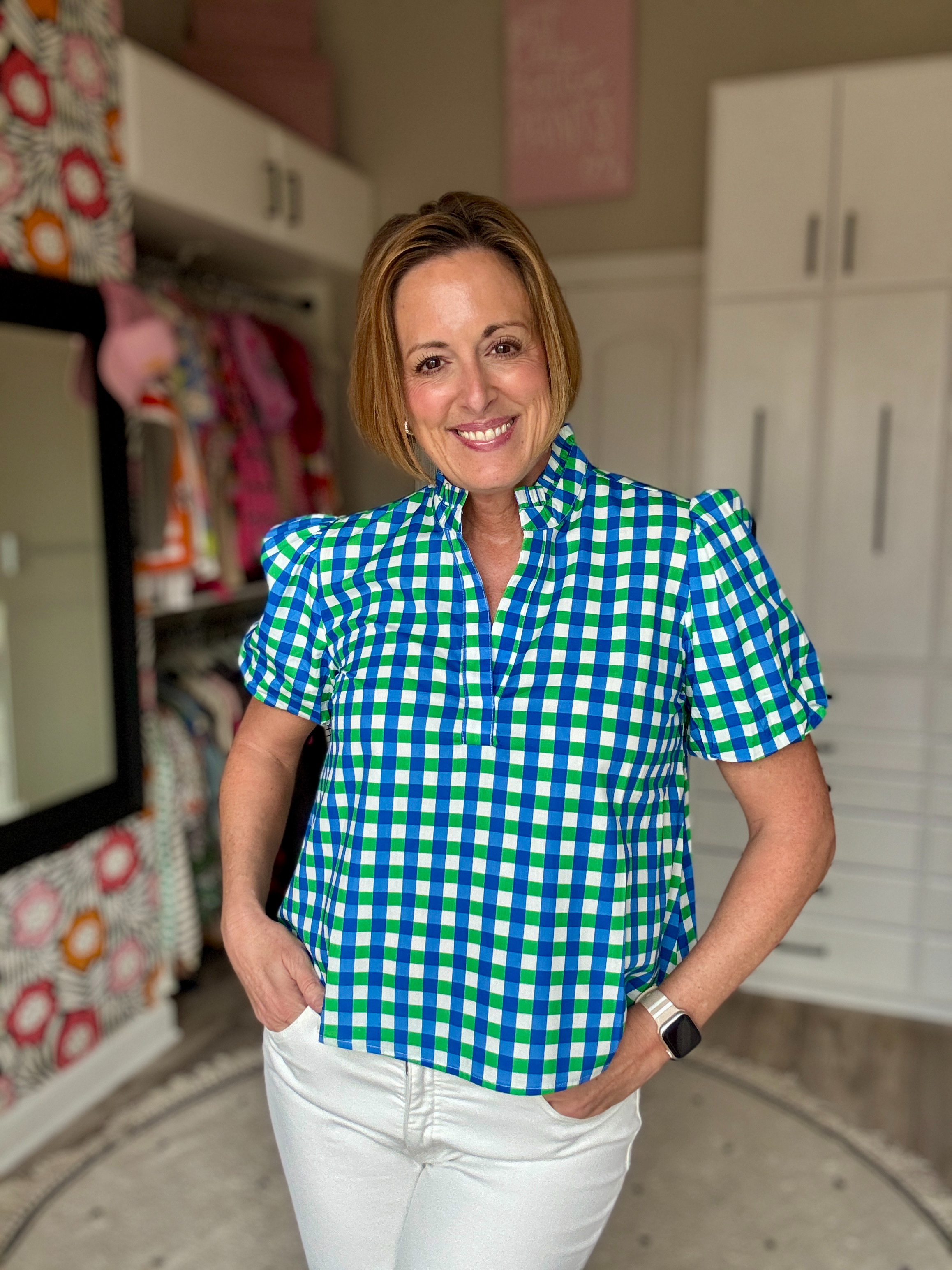 ON SALE! 30% off. Snag this adorable spring top before it goes out of stock! 

 #LTKootd #LTKSeasonal #LTKSaleAlert
