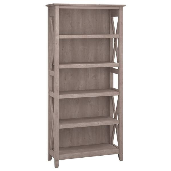The Gray Barn Hatfield 5-shelf Bookcase - Grey | Bed Bath & Beyond