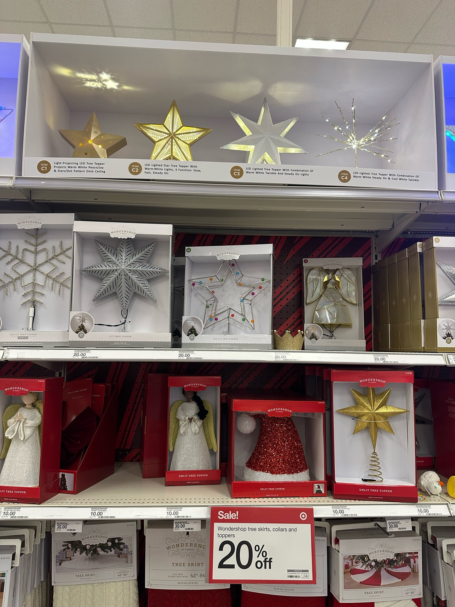 Target Christmas tree toppers 

#LTKSeasonal #LTKHoliday #LTKCyberWeek
