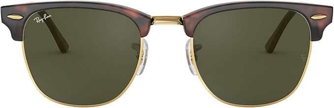 Ray-Ban RB3016 Clubmaster Square Sunglasses | Amazon (US)
