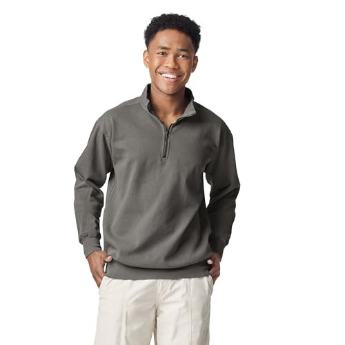 Comfort Colors Adult 1/4 Zip Sweatshirt, Style G1580 | Amazon (US)
