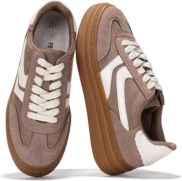 Project Cloud Platform Sneakers for Women Footwear - Memory Foam Insole Womens Shoes, Lightweight... | Amazon (US)