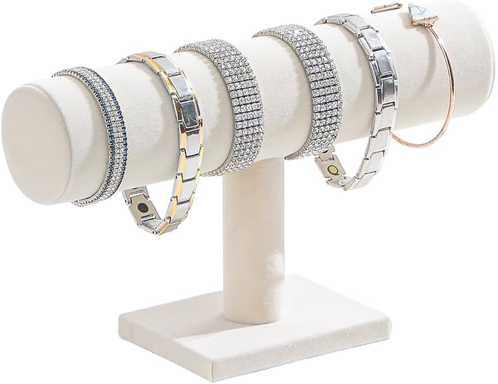 T-Bar Bracelet Holder, Bracelet Watch Display Stand For Store Show, Hair Tied Watch Jewelry Organ... | Amazon (US)