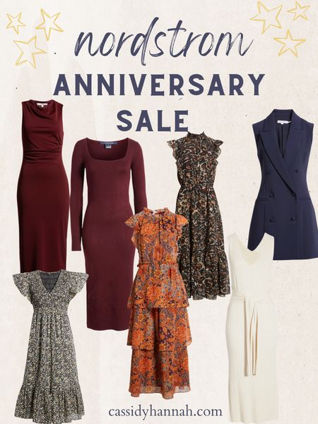 My favourite fall inspired dresses for the Nordstrom Anniversary Sale 🤎🤎 these all look like great options for fall workwear! 

#LTKSeasonal #LTKworkwear #LTKxNSale