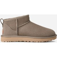 UGG® Classic Ultra Mini Boot for Women in Cobble Grey, Size 7, Twinface/Polyester/Leather | UGG (UK)