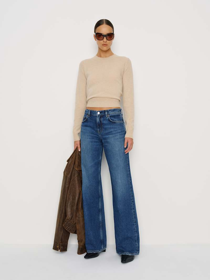 Cary Low Rise Slouchy Wide Leg Jeans | Reformation (Global)