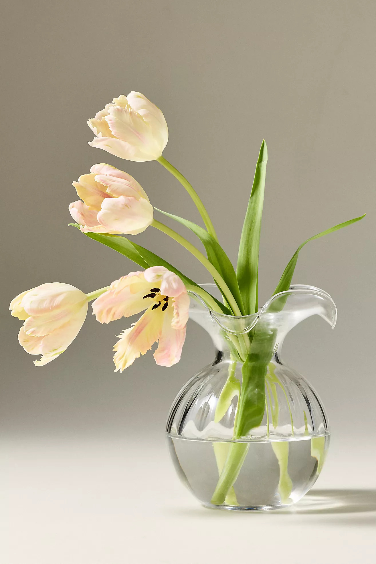 Vietri Hibiscus Italian Glass Vase Small | Anthropologie (US)