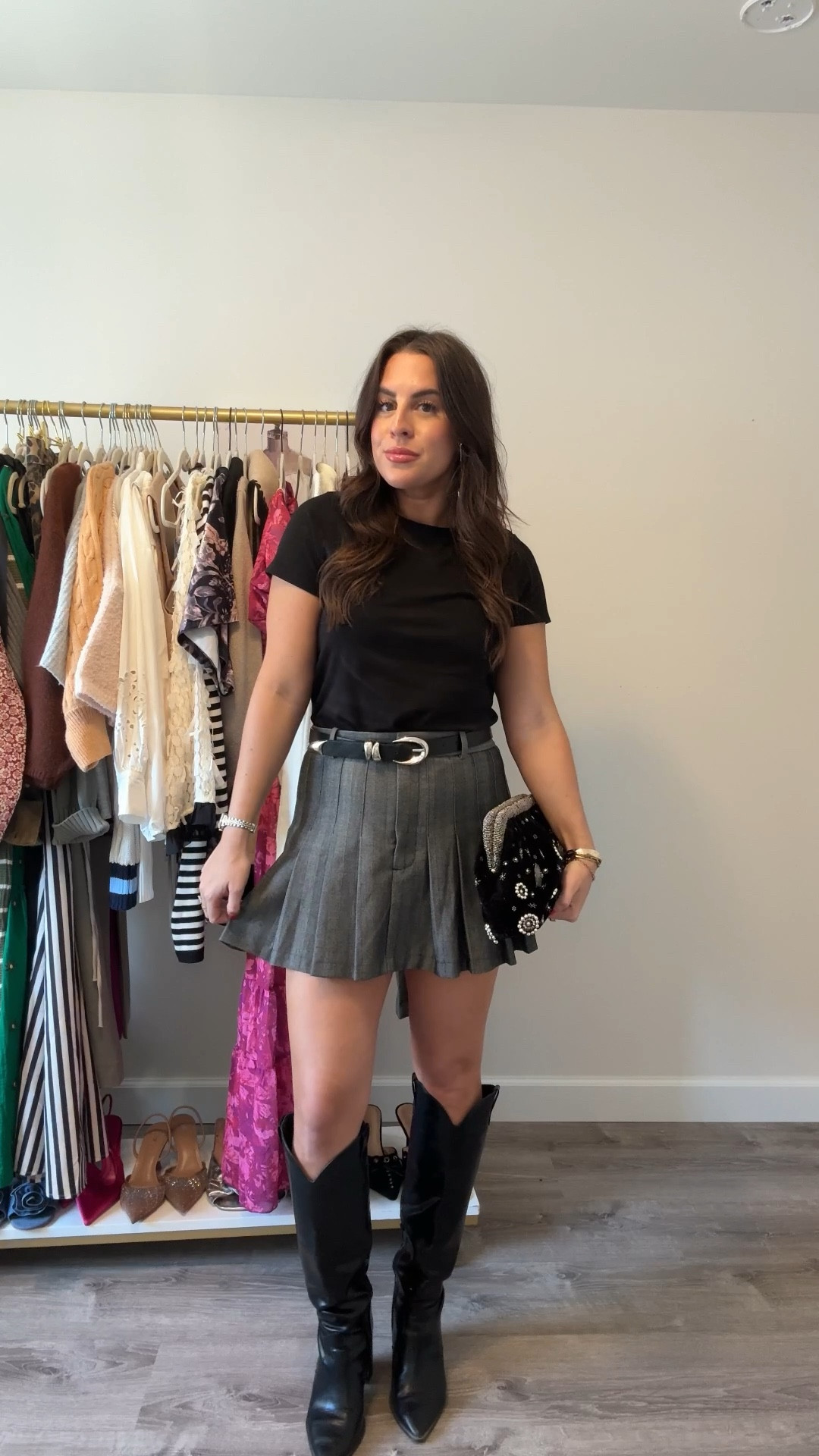 From day to night 🖤 #ootn #daytonight #stylingtips 

#LTKStyleTip #LTKVideo #LTKFindsUnder100