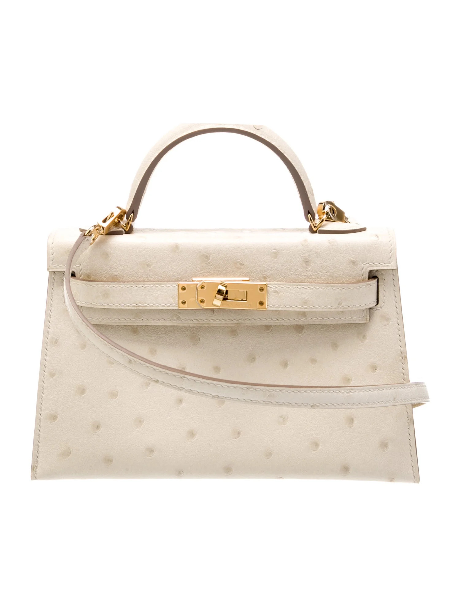 2025 Ostrich Mini Kelly II Sellier 20 | The RealReal