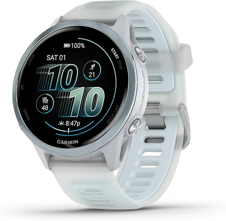 Garmin\u00ae Forerunner\u00ae 570, 42mm, Advanced GPS Running and Triathlon Smartwatch, AMOLED Di... | Amazon (US)