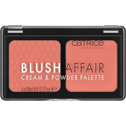 Catrice | Blush Affair Cream & Powder Palette | Highly Pigmented Radiant Cream & Soft Matte Powder | Vegan & Cruelty Free (040 Peach Passion) | Amazon (US)