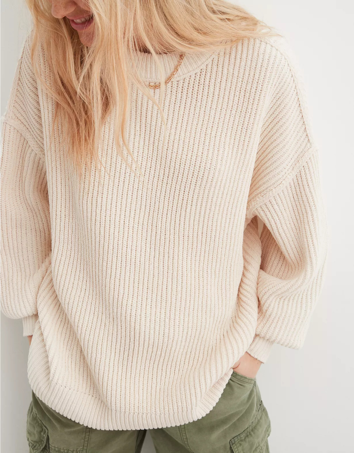 Aerie Beyond Chenille Sweater | American Eagle Outfitters (US & CA)