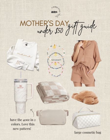 Under $50 Mother’s Day gift ideas for your Mother, Grandmother, Sister, or even yourself. Whether you are a new mama or seasoned pro! 

#LTKGiftGuide #LTKfamily #LTKunder50
