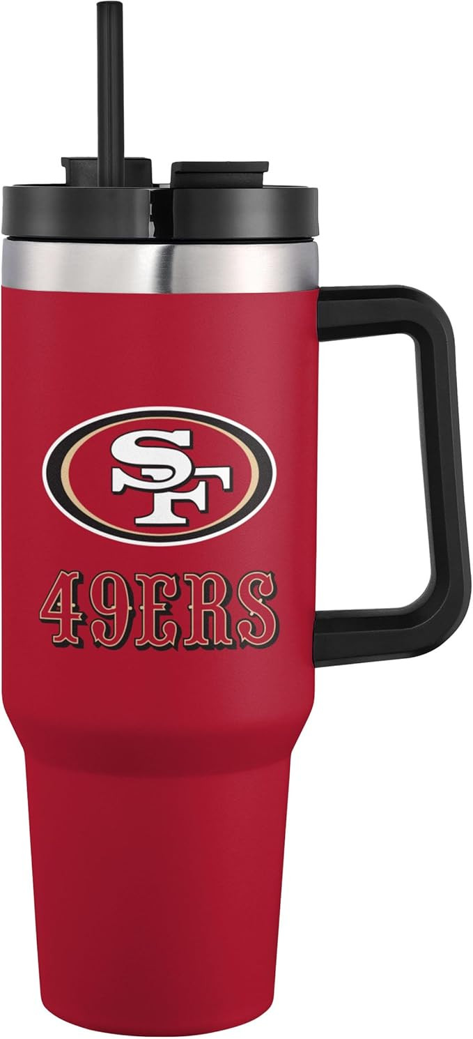 FOCO NFL unisex-adult NFL Team Logo Insulated Travel Mug 40oz XL Tumbler | Amazon (US)