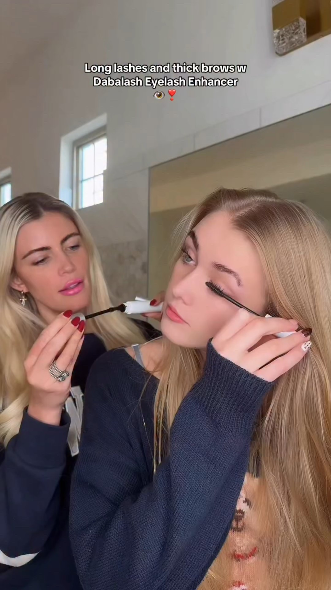 @dabalash @dabalashus has @bbell.fiore lashes and mine lushy and brows perfectly thick. xx Angelina Claire
#eyelashesfordays #lashserum #momanddaughtergoals #grwmreel #girlmama

#LTKBeauty #LTKselfcare #LTKCyberWeek