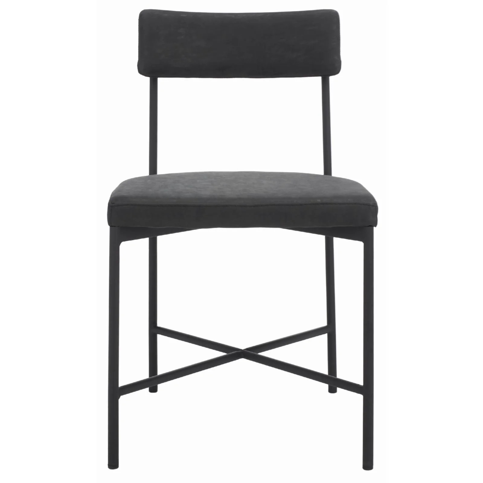 Safavieh Archer Faux Leather Dining Chairs -Set of 2 | Walmart (US)