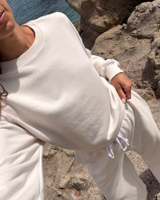 Laguna Lounge Terry Crewneck | Spiffy & Splendid