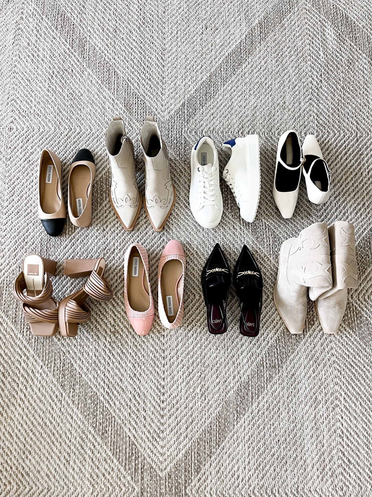 Shoe line up from the NSALE! 

Boots are all in 5.5 everything else is a size 5 

Monic sutter , NSALE FIND 

#LTKBacktoSchool #LTKxNSale #LTKshoecrush