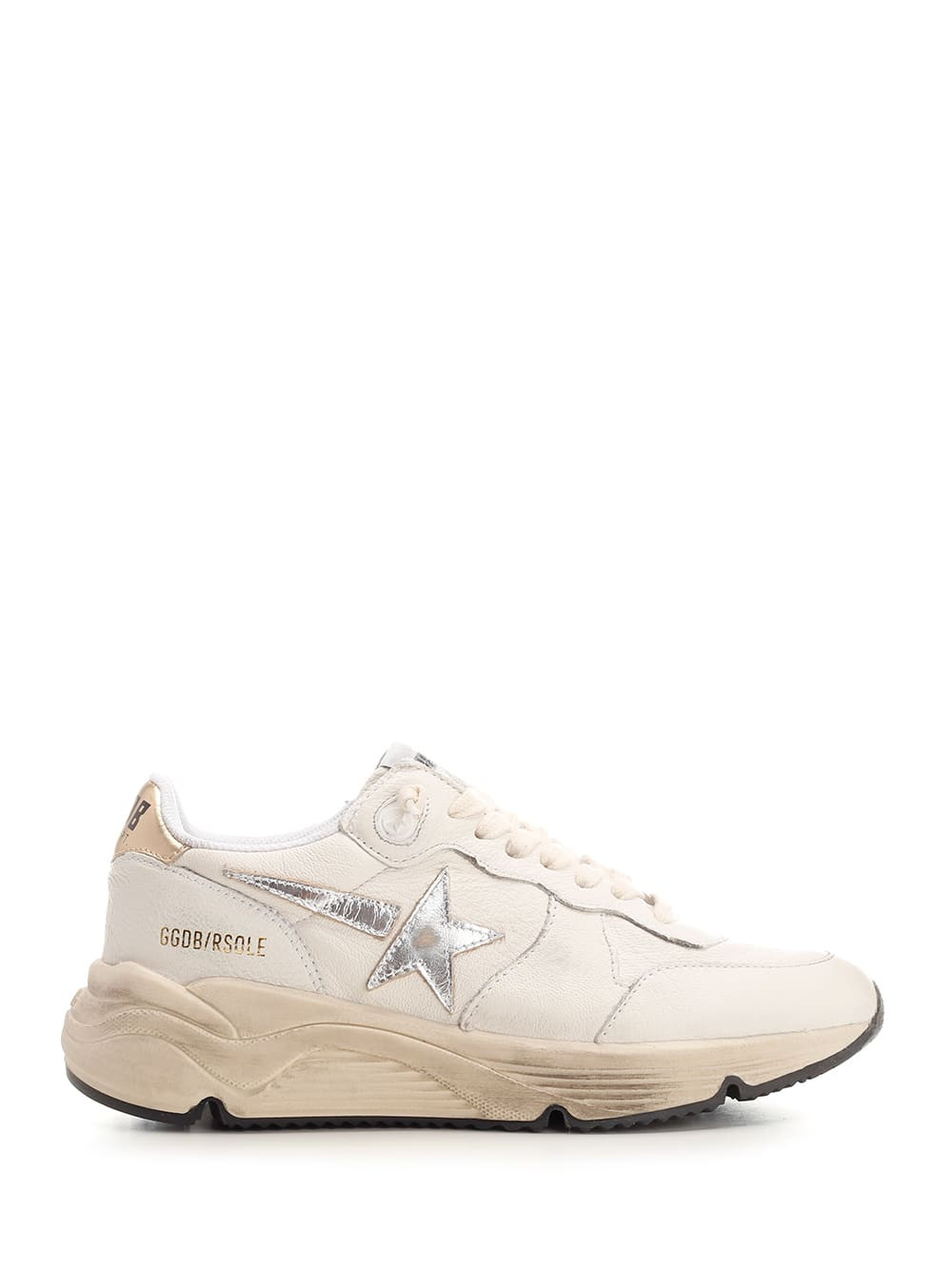 Golden Goose Ivory running Sole Sneakers | Italist.com US