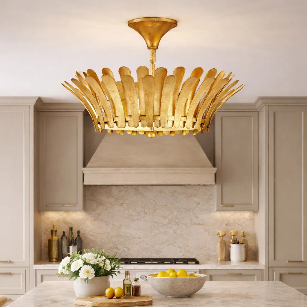 Hinkley Reina Three Light Semi-Flush Mount Ceiling Fixture | Wayfair North America