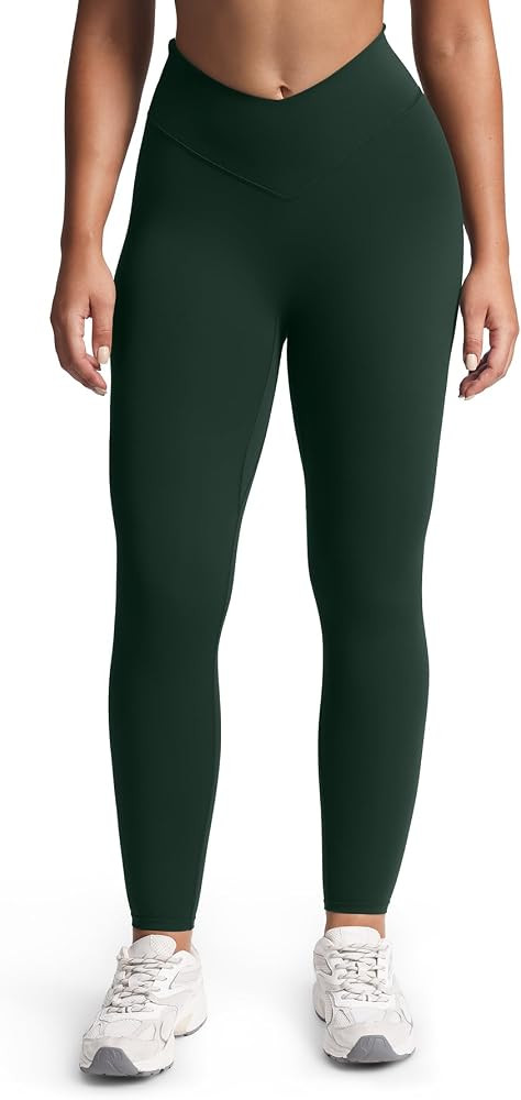 Aoxjox Workout Leggings for Women Vanity V Waist High Waist Tummy Control Hidden Scrunch Athletic... | Amazon (US)