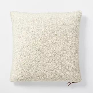 Boucle Throw Pillow with Exposed Zipper – Threshold™ designed with Studio McGee | Target