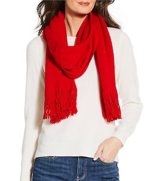 Anna & Ava Solid Fringe Oblong Scarf | Dillard's | Dillard's