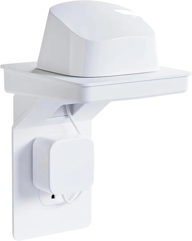 ECHOGEAR Outlet Shelf for Standard Outlets - Next-Gen Design with Built in-Cord Storage & Room fo... | Amazon (US)