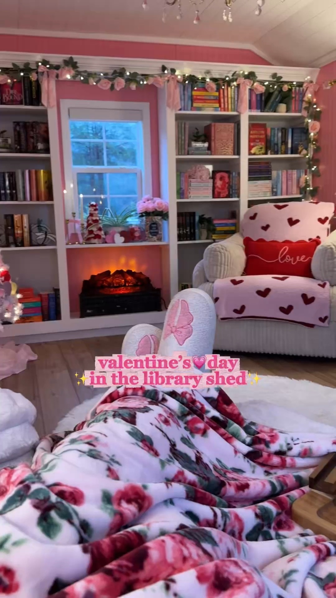 the rain really set the mood for valentine’s day💗📚🌧️
✨decor details linked here✨
💗more shed finds are on my Amazon storefront!

#LTKHome #LTKvlog #LTKdayinmylife