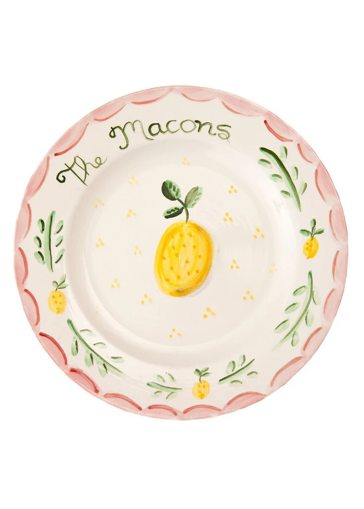 Lemon Plate, 10" | Over The Moon