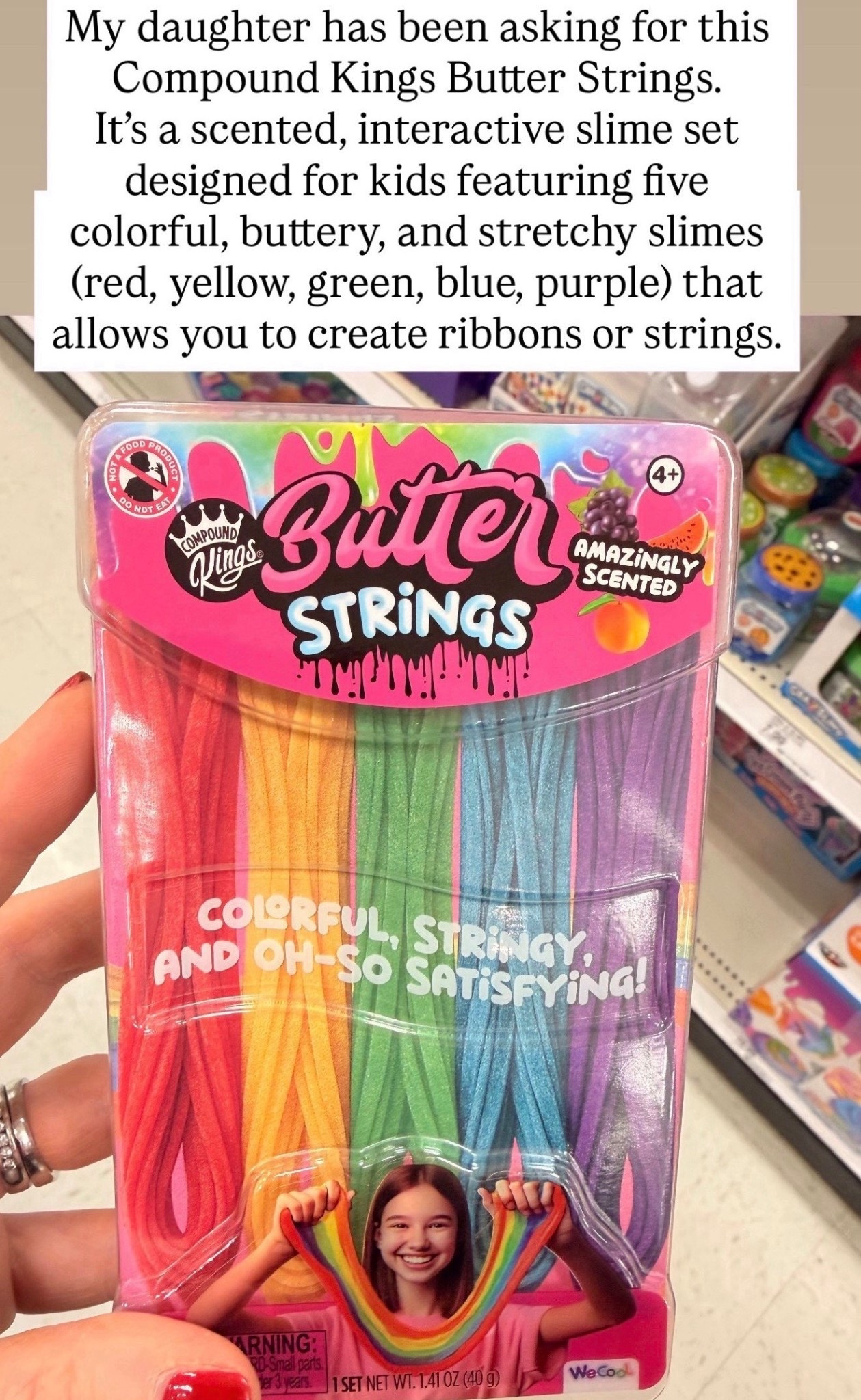 Butter strings for kids 

#LTKKids
