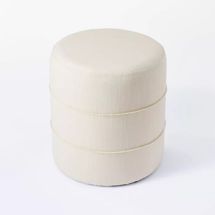 Catalina Mudcloth Round Ottoman - Threshold™ designed with Studio McGee | Target