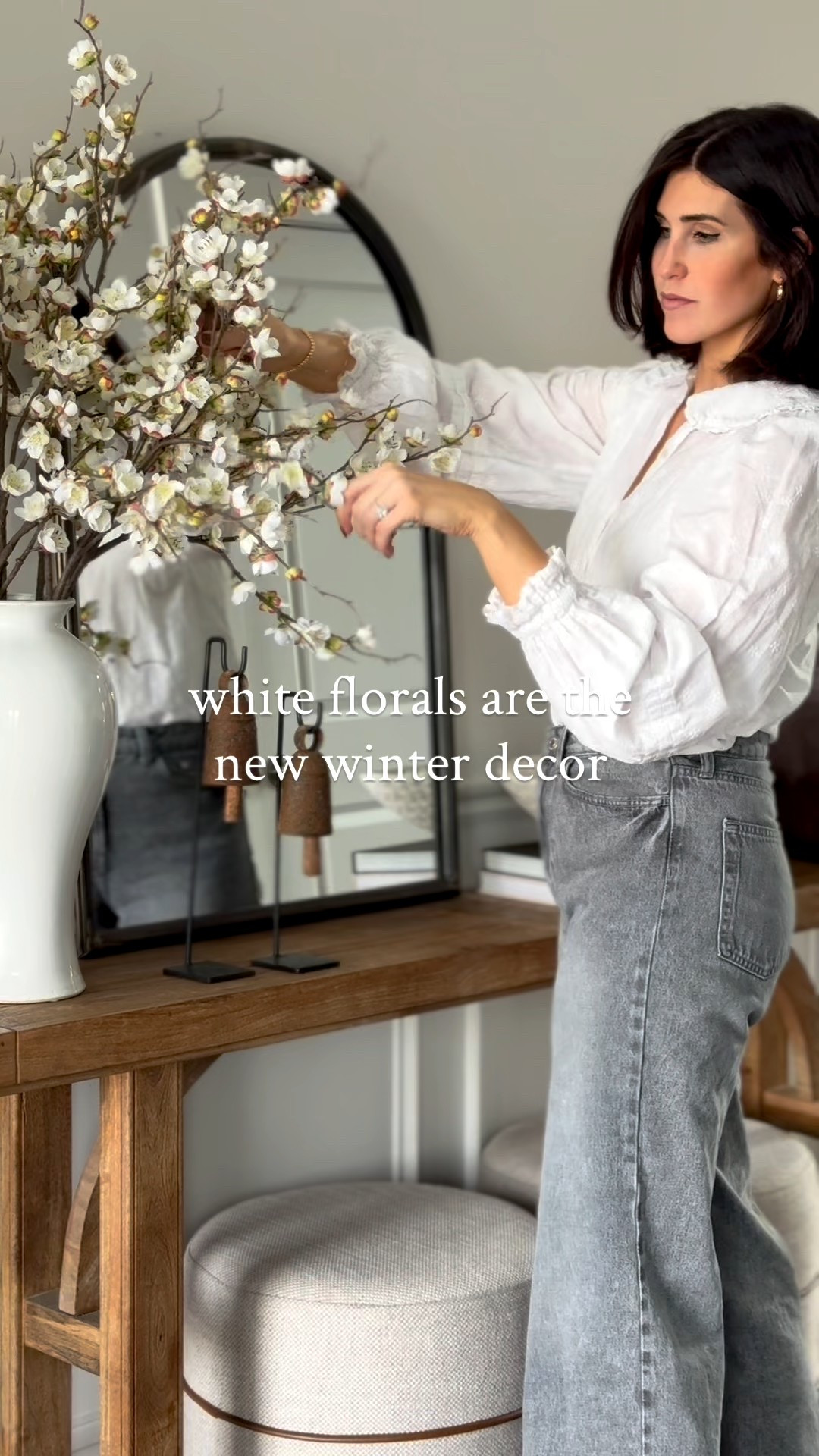 Christmas is down, spring isn’t quite here… but my house still needs to feel pretty ✨
This is my favorite way to style the “in-between” season — soft white florals in every room for a fresh, cozy reset without going full spring.
These faux stems are all Amazon finds (and look shockingly real). I use them year after year and just move them around the house to instantly make everything feel styled and pulled together.


#LTKHome #LTKSeasonal