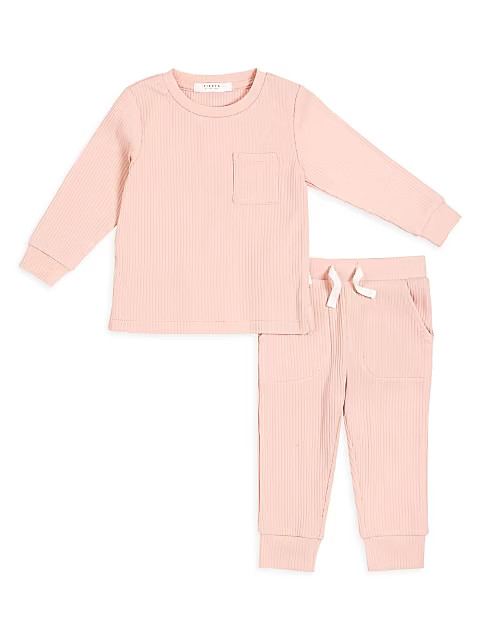 Baby Girl's 2-Piece Petit Lem Firsts Top & Pants Set | Saks Fifth Avenue