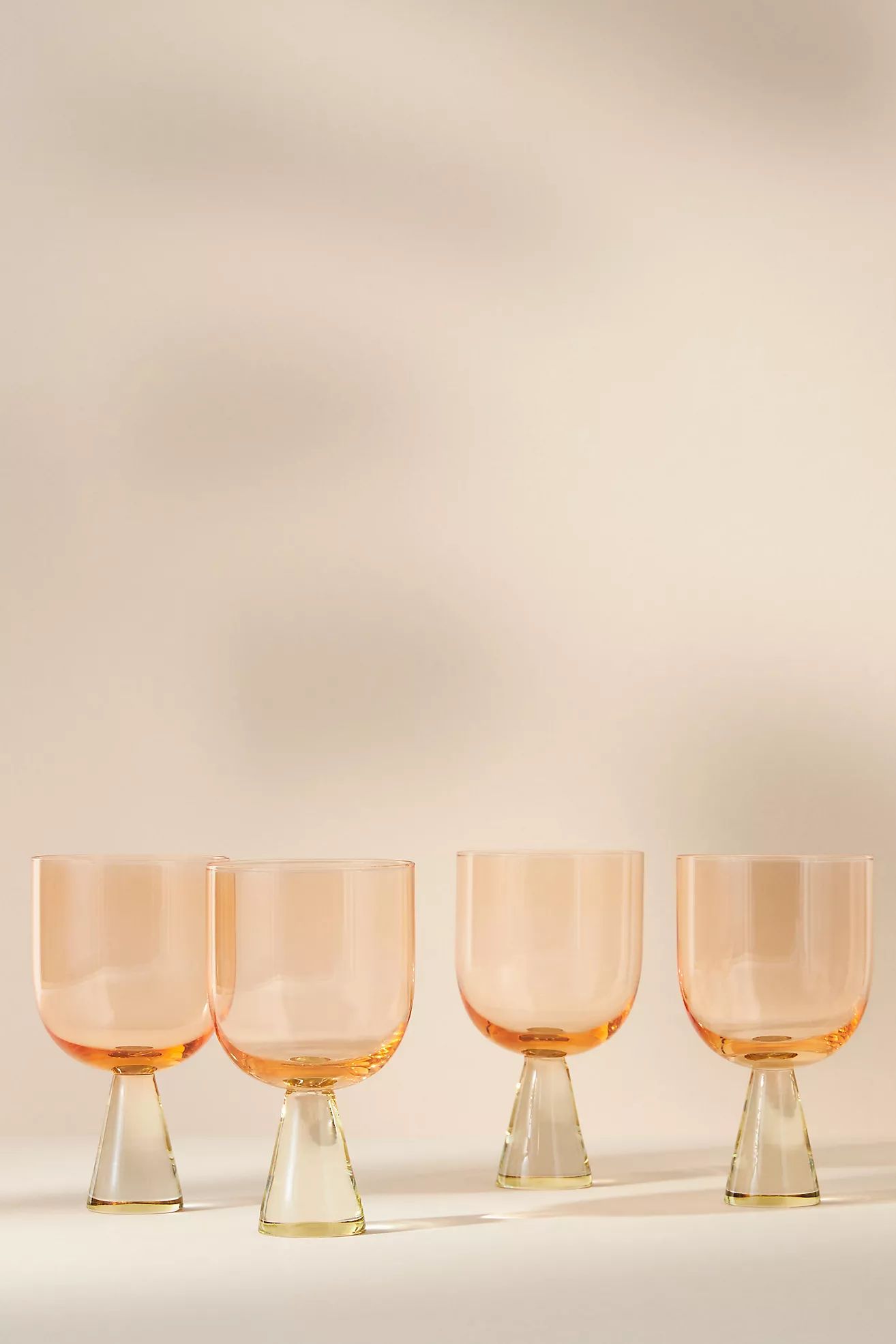 Ramona Wine Glasses, Set of 4 | Anthropologie (US)