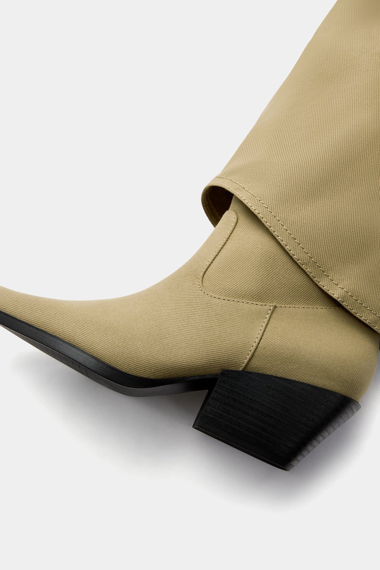 Denim gaiter boots | PULL and BEAR UK