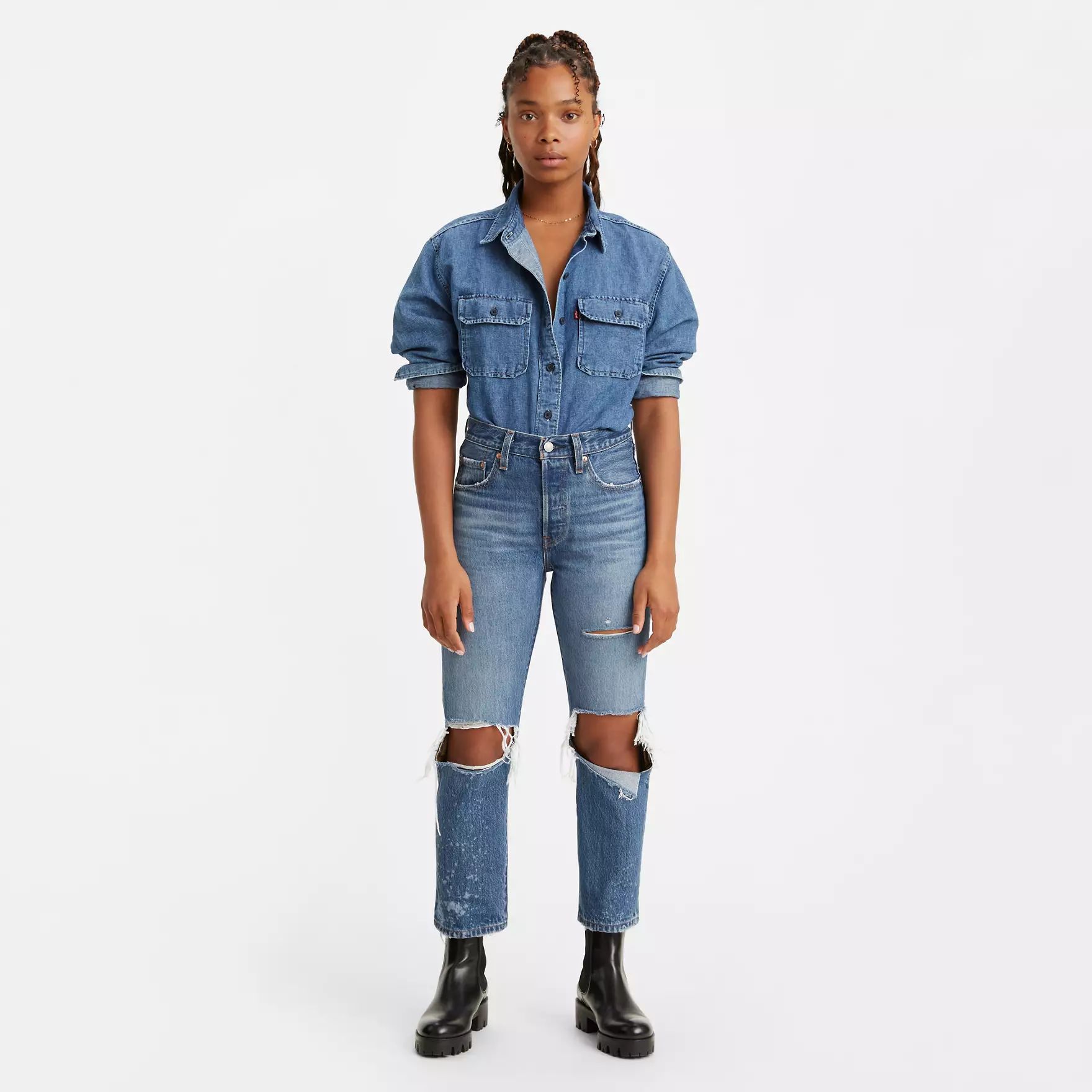 501® Original Cropped Women's Jeans | LEVI'S (US)