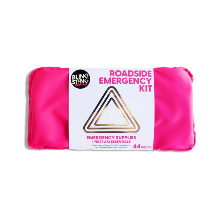 BLINGSTING, Car Emergency Kit, Pink | Walmart (US)