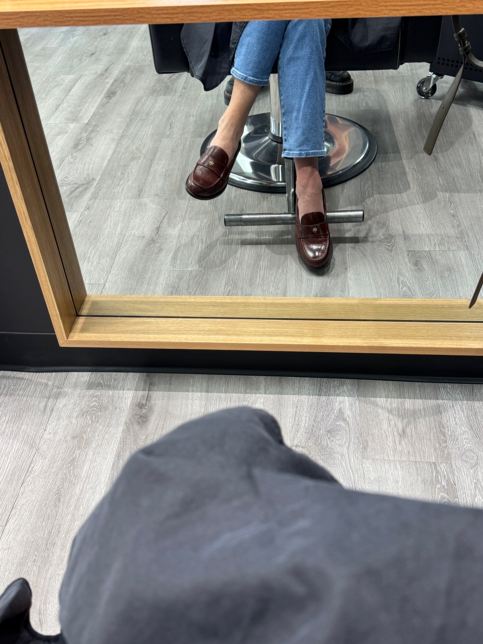 My husband got me these beautiful, classic Tory Burch loafers for my bday in the perfect brown color. They come in a variety of colors. I’m loving them while I am in the “hair-chair”! 

#LTKWorkwear #LTKShoeCrush #LTKStyleTip