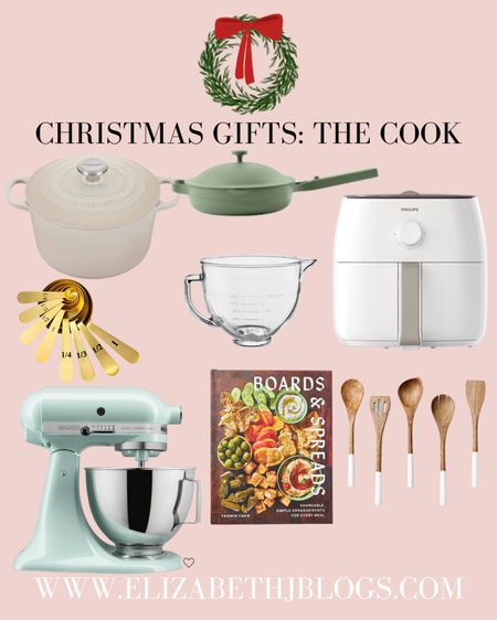 Gifts for the cook. Gifts for her. Gifts for him. Kitchen gifts. Cool book. Air fryer. Our place 

#LTKhome #LTKSeasonal #LTKunder100