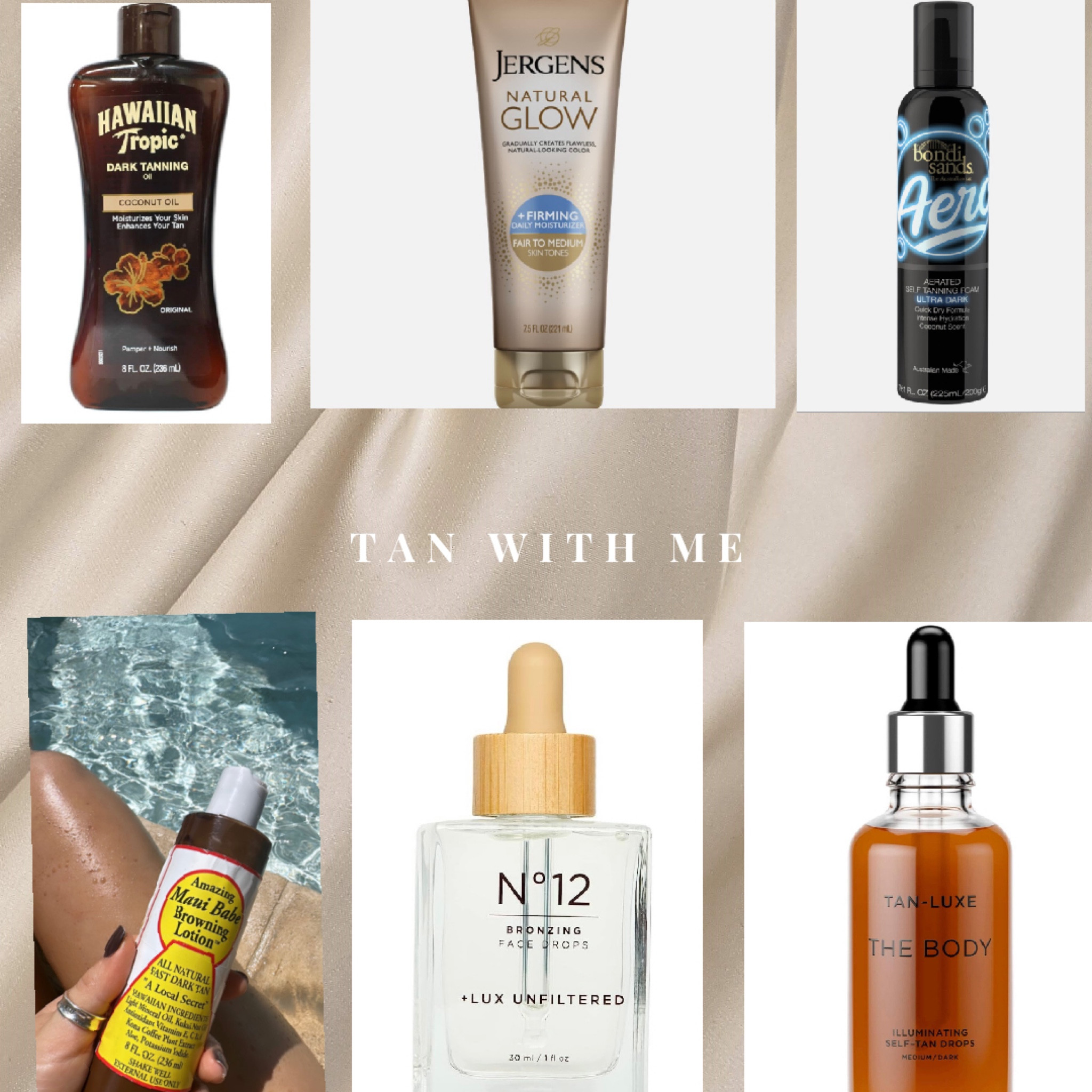 Grab all the best tanning products you need to get that bronzed, chiseled, toned, and  glowing tan for the rest of the year. 
#tanning #tanningessentials #bronzed #sunkissed 

#LTKswim #LTKbrasil #LTKtravel