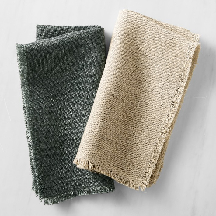 Fringed Napkins, Set of 4 | Williams-Sonoma