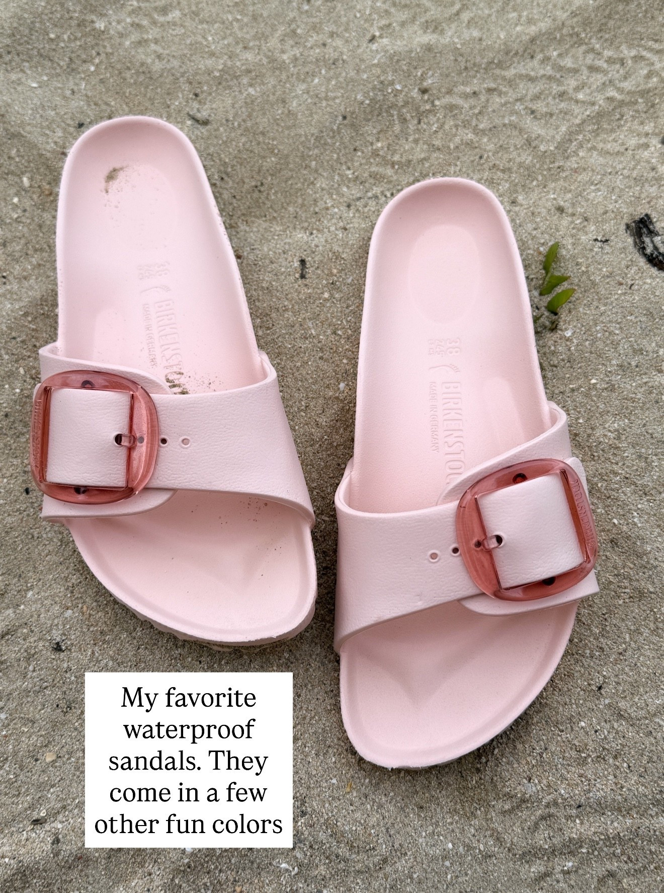 Waterproof sandals. I got my normal size 38 in Birkenstocks 

#LTKSwim #LTKSeasonal #LTKShoeCrush